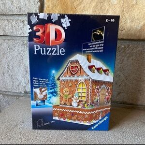 Ravensburger 3-D Gingerbread House Jigsaw Puzzle w/ LED Lights